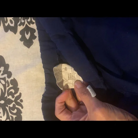 Urbane Navy Scrub pants small - Picture 2 of 3